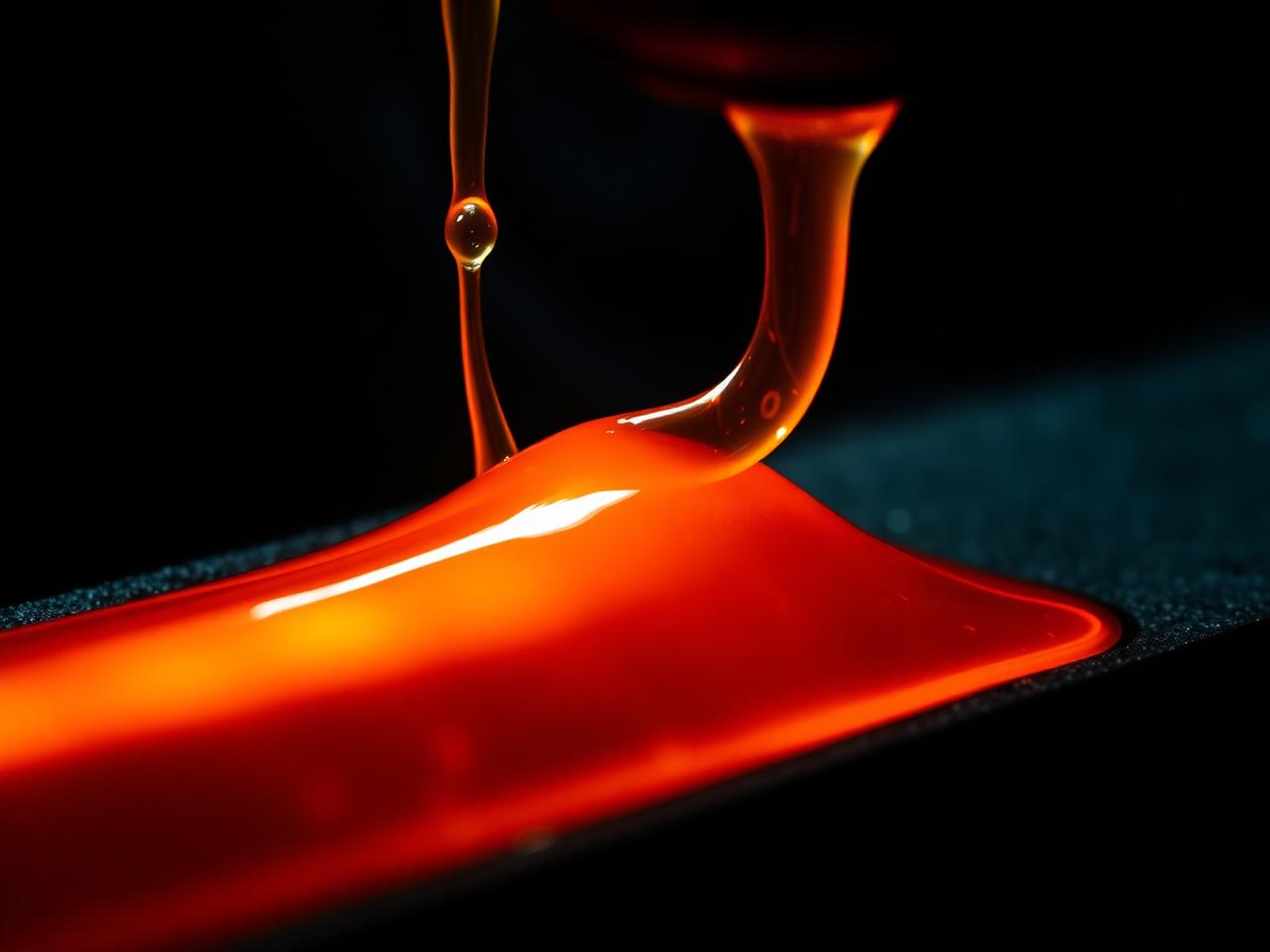 Molten glass